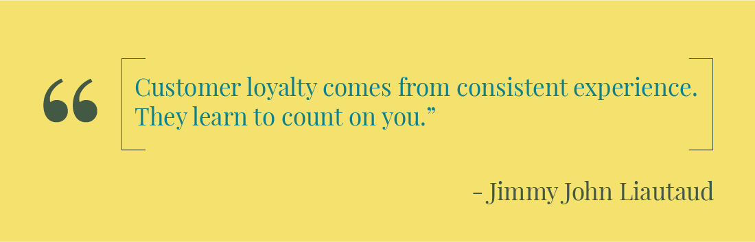 customer loyalty quote